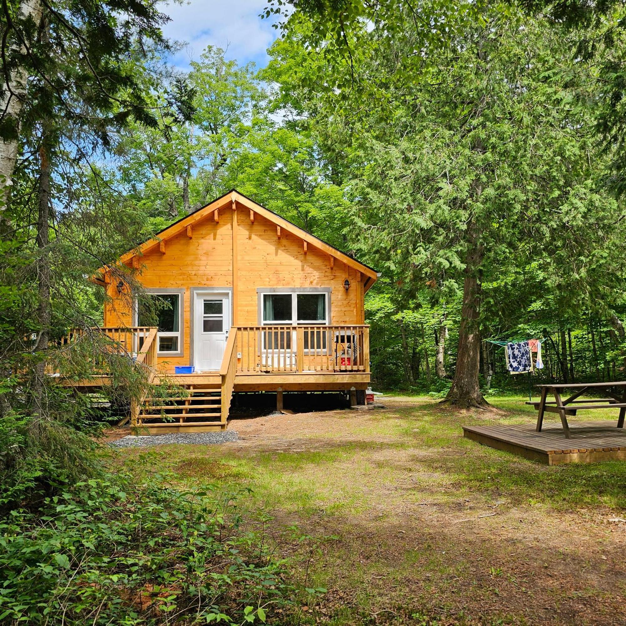 Parkway Cottage Resort And Trading Post Dwight Ngoại thất bức ảnh